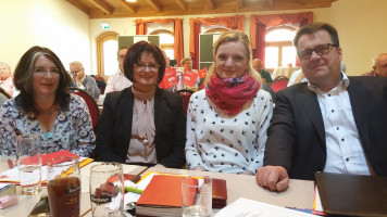 Petra Hinkl, Christa Naaß, Marietta Eder und Norbert Ringler (v.l.)